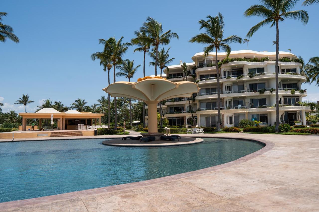 Ocean Front Condo With Pool Sleeps 6 Adults-Quinta Del Mar 203 Nuevo Vallarta Eksteriør billede