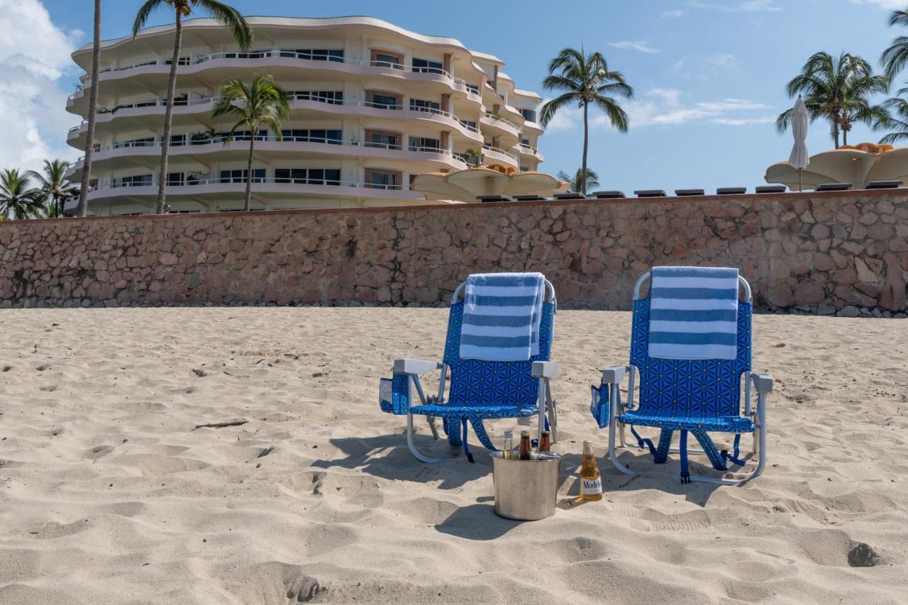 Ocean Front Condo With Pool Sleeps 6 Adults-Quinta Del Mar 203 Nuevo Vallarta Eksteriør billede