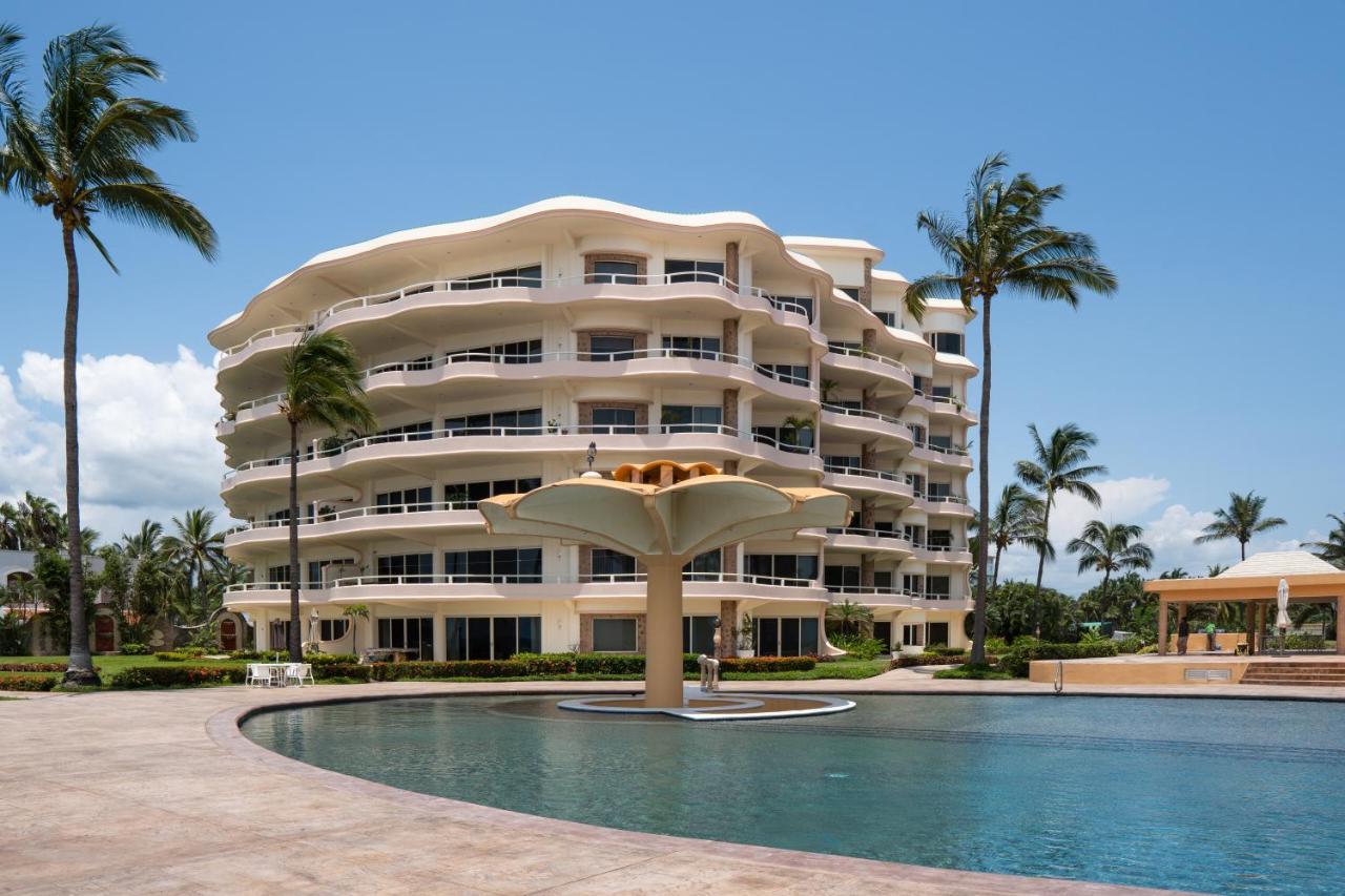 Ocean Front Condo With Pool Sleeps 6 Adults-Quinta Del Mar 203 Nuevo Vallarta Eksteriør billede