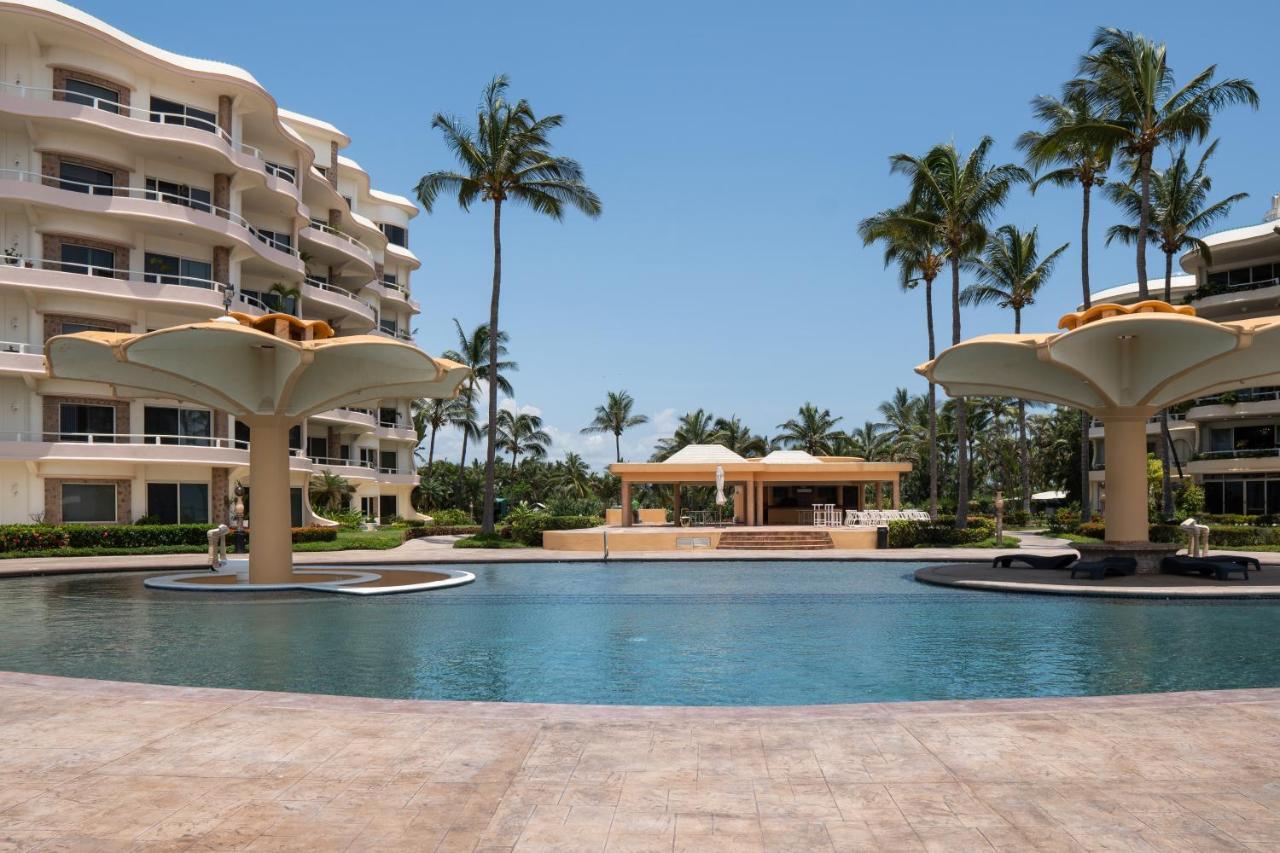 Ocean Front Condo With Pool Sleeps 6 Adults-Quinta Del Mar 203 Nuevo Vallarta Eksteriør billede